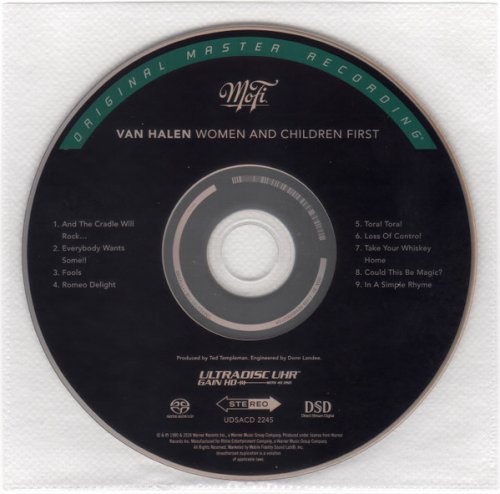 Van Halen - Women And Children First (1980) [2025 DSD]