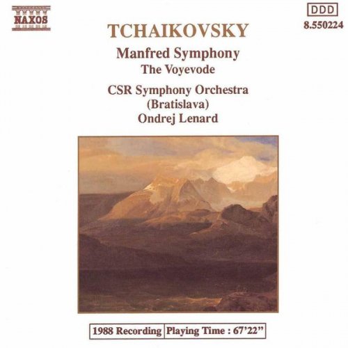 Czecho-Slovak Radio Symphony Orchestra, Ondrej Lenard - Tchaikovsky: Manfred Symphony, Voyevoda (1989)