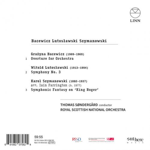 Thomas Søndergård, Royal Scottish National Orchestra - Bacewicz, Lutosławski & Szymanowski (2025) [Hi-Res]
