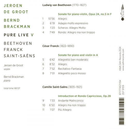 Jeroen De Groot, Bernd Brackman - Pure Live, Vol. 5 (Live) (2025) [Hi-Res]