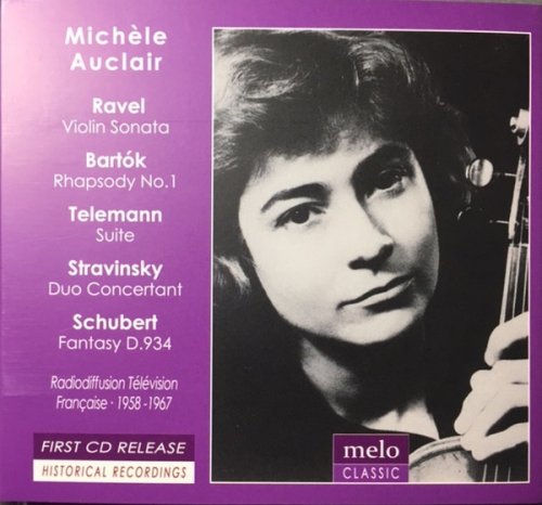 Michele Auclair - Plays Ravel, Bartók, Telemann, Stravinsky and Schubert (2014)