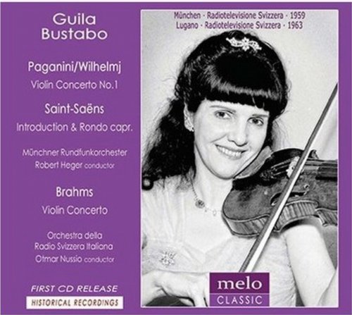 Guila Bustabo - Plays Paganini, Saint-Saens and Brahms (2014)