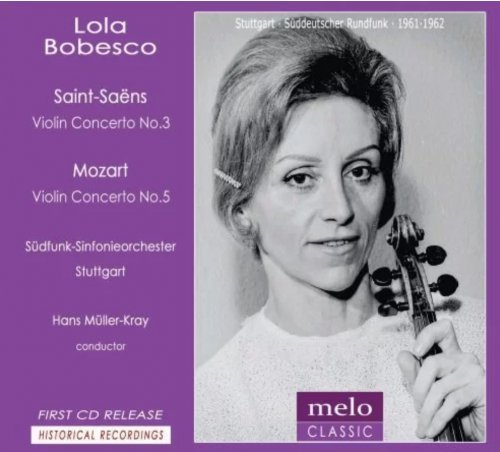 Lola Bobesco, Hans Muller-Kray - Plays Saint-Saëns and Mozart (2014)