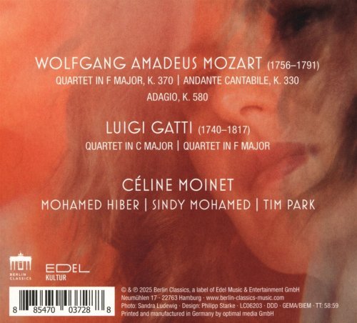Mohamed Hiber, Sindy Mohamed, Celine Moinet, Tim Park - Mozart & Gatti (2025) [Hi-Res]