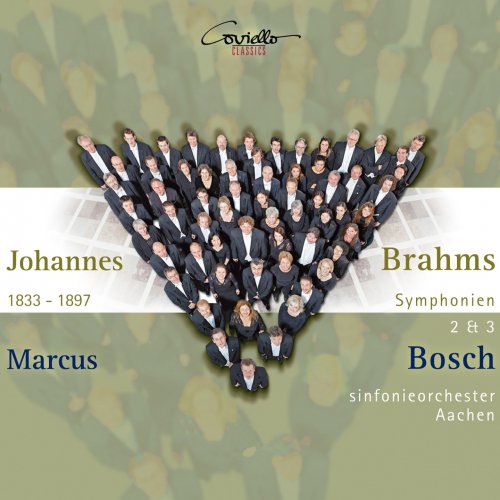 Marcus Bosch, sinfonieorchester Aachen, Marcus Bosch, Sinfonieorchester Des Hessischen Rundfunks - Brahms: Symphonies Nos. 2 & 3 (2012)