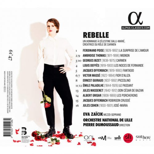 Eva Zaïcik, Orchestre National de Lille, Pierre Dumoussaud - Rebelle (2025) [Hi-Res]