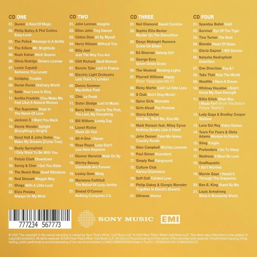 VA - NOW That's What I Call Gold - The Ultimate Hits (2025) [4CD]