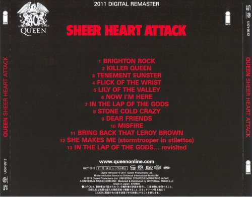 Queen - Sheer Heart Attack (1974) [2011 DSD]