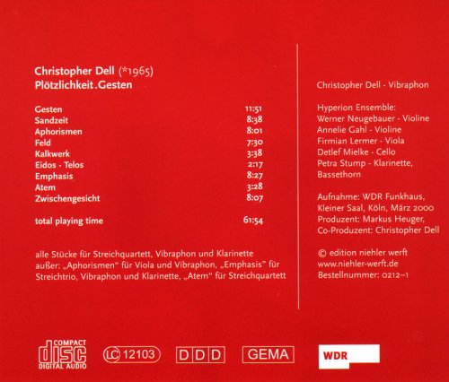 Christopher Dell - Plötzlichkeit. Gesten (2025)