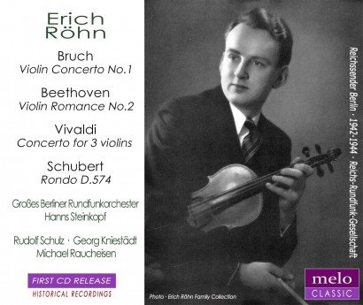 Erich Rohn - Plays BRUCH, BEETHOVEN, VIVALDI and SCHUBERT (2014)