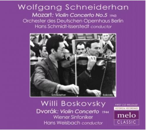 Wolfgang Schneiderhan & Willi Boskovsky - Plays Mozart and Dvorák (2014)