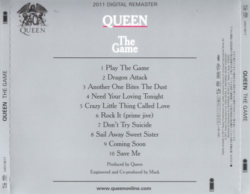 Queen - The Game (1980) [2011 DSD]