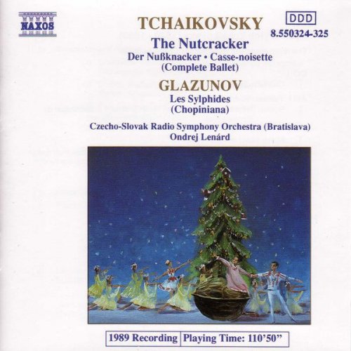 Czecho-Slovak Radio Symphony Orchestra, Ondrej Lenard - Tchaikovsky: The Nutcracker Suite / Glazunov: Chopiniana (1990)