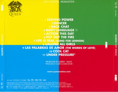 Queen - Hot Space (1982) [2012 DSD]
