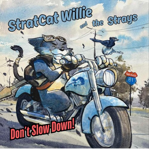 Stratcat Willie & The Strays - Don't Slow Down! (2025)