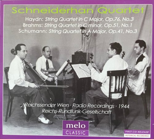 Schneiderhan Quartett - Plays Haydn, Brahms and Schumann (2014)