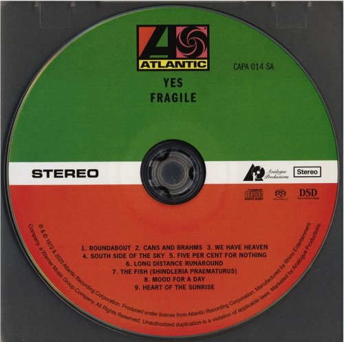 Yes - Fragile (1971) [2025 DSD]