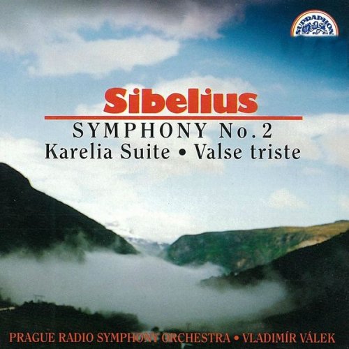 Czech Radio Symphony Orchestra, Vladimír Válek - Sibelius: Symphony No. 2, Karelia Suite, Valse triste (1994)