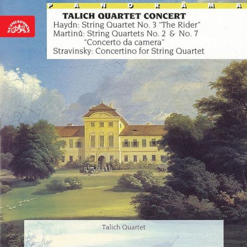 Talich Quartet - Haydn, Martinů, Stravinsky, Míča: String Quartets (1993)