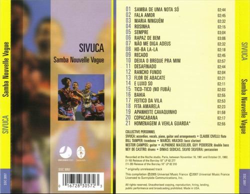 Sivuca - Samba Nouvelle Vague (2005) CD Rip