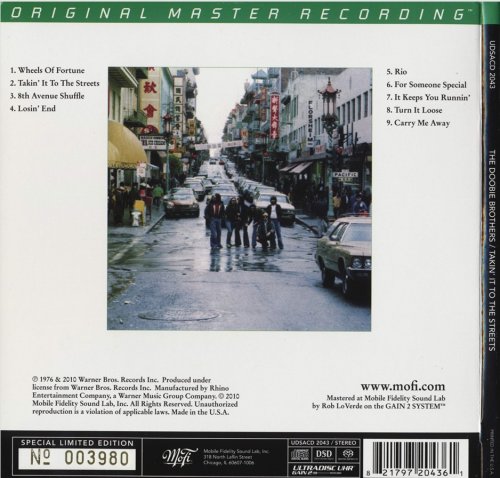The Doobie Brothers - Takin' It To The Streets (1976) [2010 SACD]