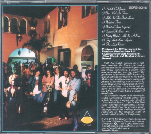 Eagles - Hotel California (1976) [1988 Forever Young Series]
