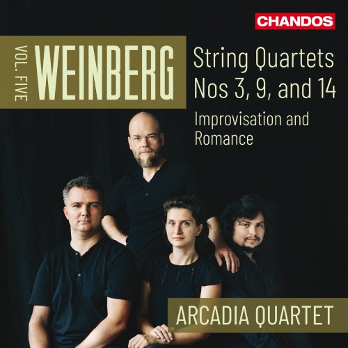Arcadia Quartet - Weinberg: String Quartets, Vol. 5 (2025) [Hi-Res]