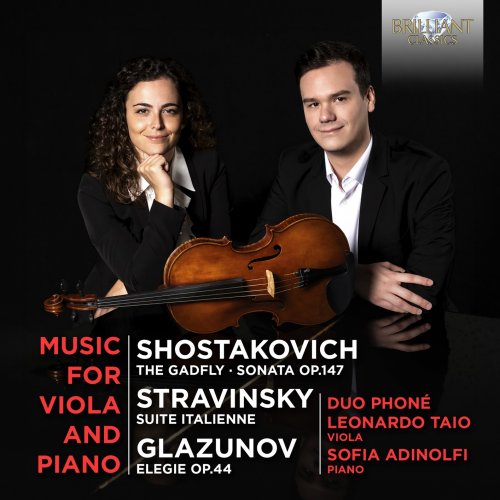 Duo Phoné - Music for Viola and Piano by Shostakovich, Stravinksy, Glazunov (2025) [Hi-Res]