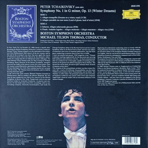 Michael Tilson Thomas - Tchaikovsky: Symphony No.1 "Winter Dreams" (1971) [2025 DSD]