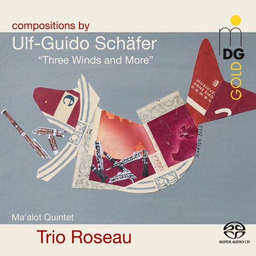 Trio Roseau, Ma'alot Quintett - Schäfer: Three Winds and More (2025)
