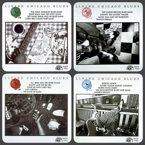 Various Artists - Living Chicago Blues, Vol. 1-4 (1978-1980)
