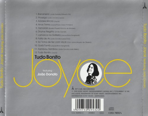 Joyce Featuring João Donato - Tudo Bonito (2000) CD Rip