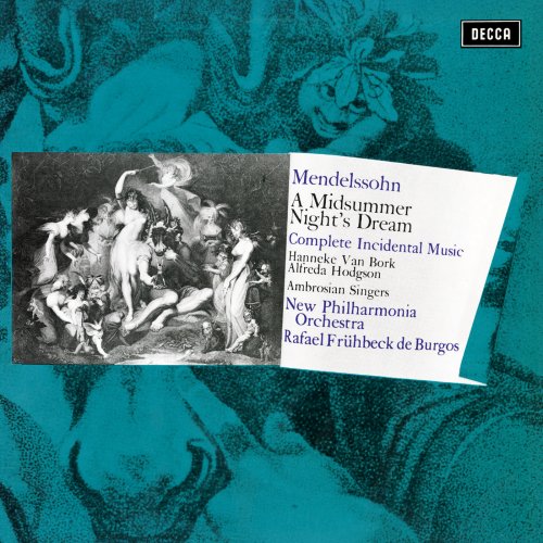 New Philharmonia Orchestra, Rafael Frühbeck de Burgos - Mendelssohn: A Midsummer Night's Dream (1969)