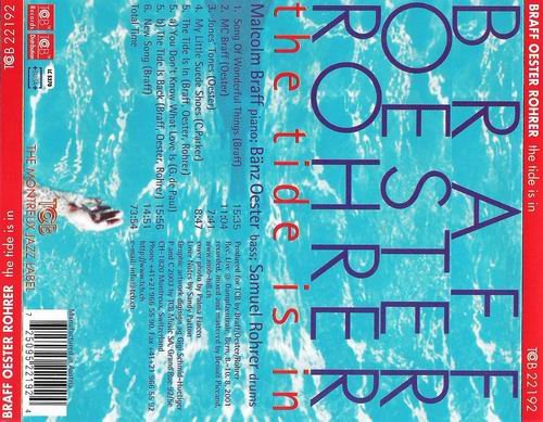 Braff Oester Rohrer - The Tide Is In (2001)