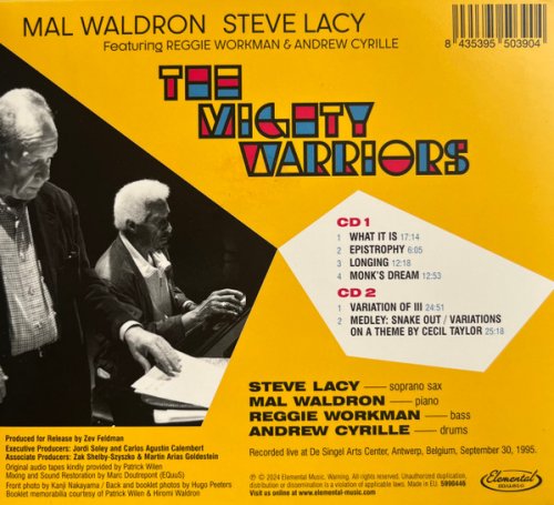 Mal Waldron, Steve Lacy - The Mighty Warriors: Live in Antwerp (2024) CD Rip