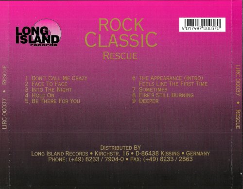 Rescue - Rescue (1990) [Rock Classic Series]