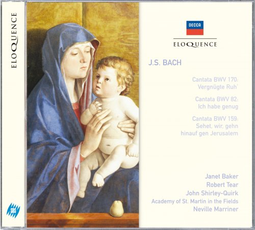 Janet Baker, John Shirley-Quirk, Academy of St. Martin in the Fields, Sir Neville Marriner - Bach, J.S,: Cantatas Nos.170, 82 & 159 (2004)