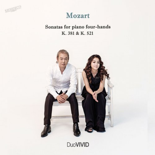 Duo Vivid - Mozart: Sonatas For Piano Four-Hands, K. 381 & K. 521 (2025)