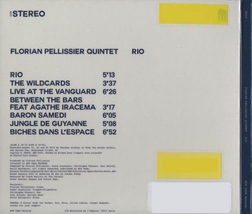 Florian Pellissier - Rio (2021) CD Rip