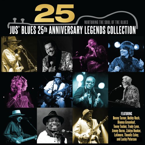 Various Artists - Jus' Blues 25th Anniversary Legends Collection (2025)