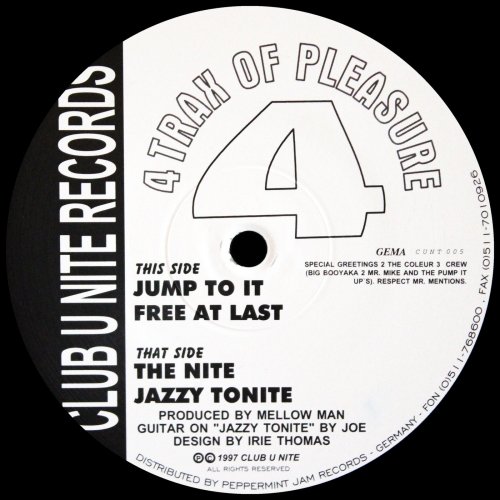 Mellow Man - 4 Trax of Pleasure (2025)