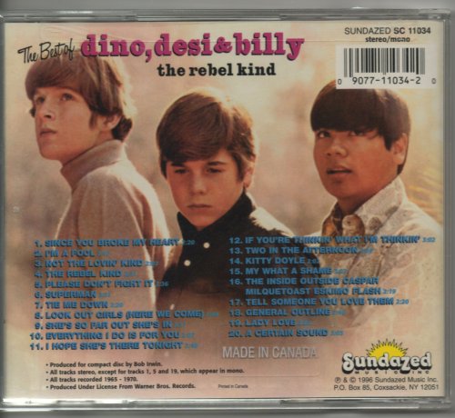Dino, Desi & Billy - The Best Of: The Rebel Kind (1996)