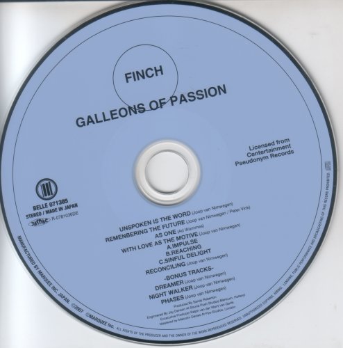 Finch - Galleons Of Passion (1977) [2007]
