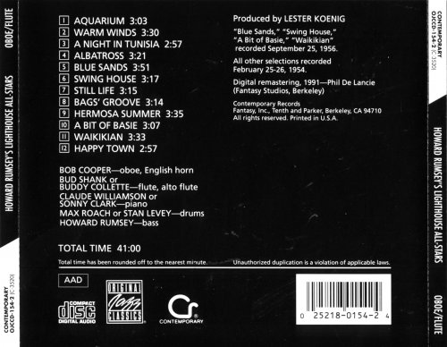 Howard Rumsey's Lighthouse All-Stars - Volume 4: Oboe/Flute (1991)