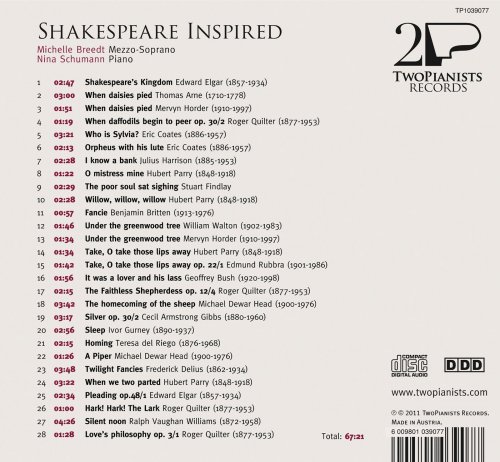 Michelle Breedt, Nina Schumann - Shakespeare Inspired (2011) [Hi-Res]