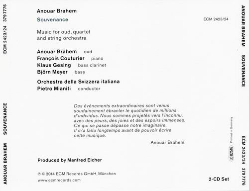 Anouar Brahem - Souvenance (2014) CD Rip
