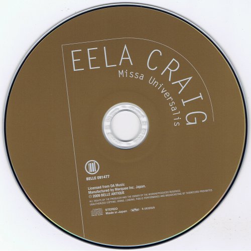 Eela Craig - Missa Universalis (1978) [2009 Japanese Edition]
