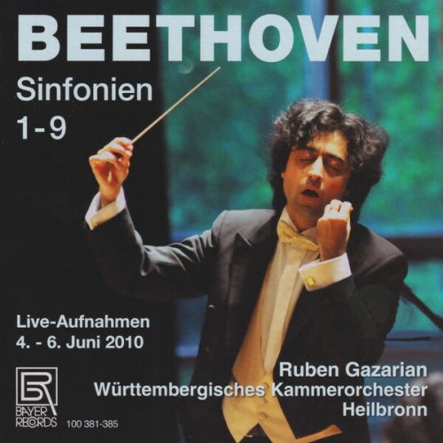 Ruben Gazarian and Württembergisches Kammerorchester Heilbronn - Beethoven: Symphonies Nos. 1-9 (2025)