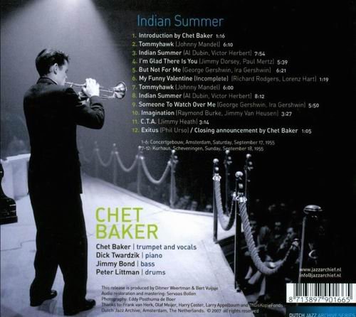 Chet Baker - Indian Summer (1955)