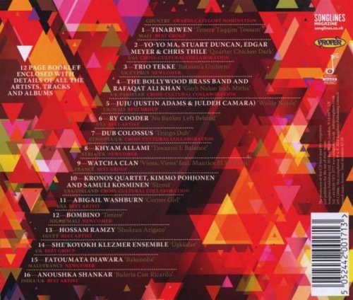 Various Artists - Songlines Music Awards 2012 (2012)